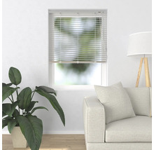 Store vénitien en alu SOLUNA DIM-OUT argent 40x130 cm, avec 20% de lamelles supplémentaires pour un meilleur obscurcissement