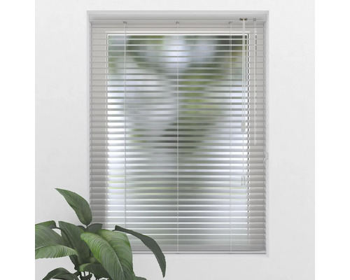 Innenjalousie am Fenster zur Lichtregulierung und zum Schutz der Privatsphäre