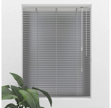 Store vénitien en alu SOLUNA DIM-OUT argent 40x130 cm, avec 20% de lamelles supplémentaires pour un meilleur obscurcissement