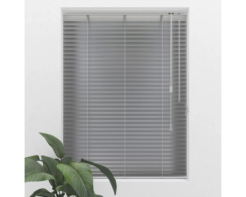 Fenster mit geschlossener horizontaler Jalousie