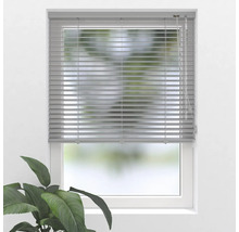 Store vénitien en alu SOLUNA DIM-OUT gris 40x130 cm, avec 20% de lamelles supplémentaires pour un meilleur obscurcissement