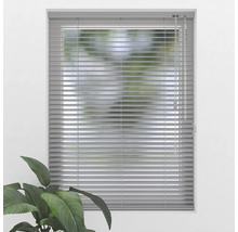 Store vénitien en alu SOLUNA DIM-OUT gris 40x130 cm, avec 20% de lamelles supplémentaires pour un meilleur obscurcissement
