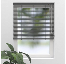 Store vénitien en alu SOLUNA DIM-OUT ardoise 40x130 cm, avec 20% de lamelles supplémentaires pour un meilleur obscurcissement