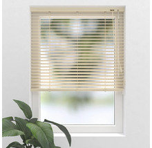 Store vénitien en alu SOLUNA DIM-OUT beige 40x130 cm, avec 20% de lamelles supplémentaires pour un meilleur obscurcissement