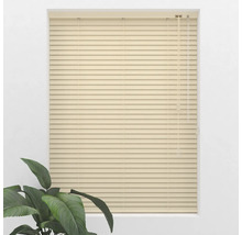 Store vénitien en alu SOLUNA DIM-OUT beige 40x130 cm, avec 20% de lamelles supplémentaires pour un meilleur obscurcissement