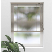 Store vénitien en alu SOLUNA DIM-OUT mocca 40x130 cm, avec 20% de lamelles supplémentaires pour un meilleur obscurcissement