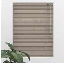 Store vénitien en alu SOLUNA DIM-OUT mocca 40x130 cm, avec 20% de lamelles supplémentaires pour un meilleur obscurcissement
