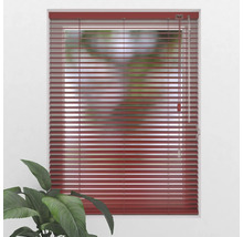 Store vénitien en alu SOLUNA DIM-OUT rouge 40x130 cm, avec 20% de lamelles supplémentaires pour un meilleur obscurcissement
