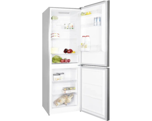Réfrigérateur ouvert avec divers aliments