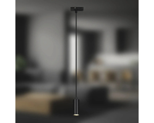 Luminaire sur rail noir pour l''intérieur