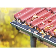 Marley Poly-Net Laubstop/Laubfang Kunststoff anthrazit RAL 7016 NW 150-180 mm 2000 mm