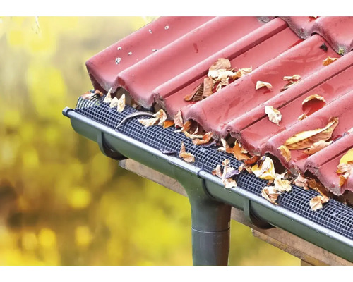 Marley Poly-Net Laubstop/Laubfang Kunststoff anthrazit RAL 7016 NW 150-180 mm 2000 mm Marley Poly-Net Laubstop/Laubfang Kunststoff anthrazit RAL 7016 NW 150-180 mm 2000 mm