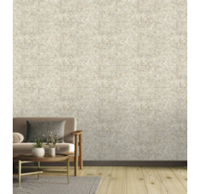 Décoration murale avec des carreaux aspect pierre dans le salon