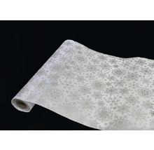 Tischläufer mit Schneeflockenmuster