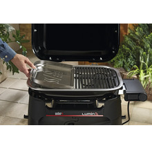 Barbecue électrique Weber Lumin avec grille de maintien au chaud