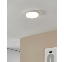 Plafonnier rond en plastique monté au plafond