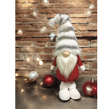 Nain de Noël décoratif avec bonnet et barbe comme décoration festive