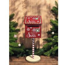Boîte aux lettres de Noël avec l''inscription Je crois au Père Noël