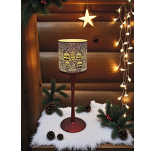 Dekorative Leuchte mit Winterdorf-Motiv für weihnachtliche Beleuchtung