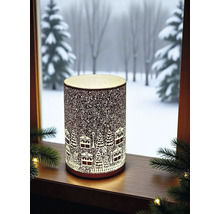 Dekorative LED-Leuchte mit Winterdorf-Motiv für stimmungsvolle Beleuchtung