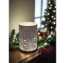Dekorative Leuchte mit Winterdorf-Motiv für festliche Stimmung