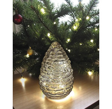 Dekorative beleuchtete Tannenzapfenfigur für Weihnachten