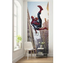 Papier peint photo décoratif avec motif Spiderman dans une pièce