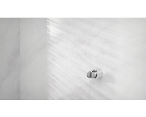 Support de douche en métal pour montage mural