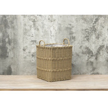 Panier en rotin avec poignées