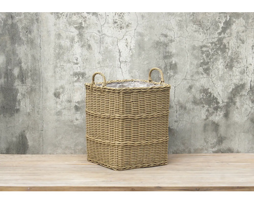 Panier en rotin avec poignées