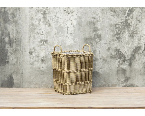 Panier en rotin avec poignées