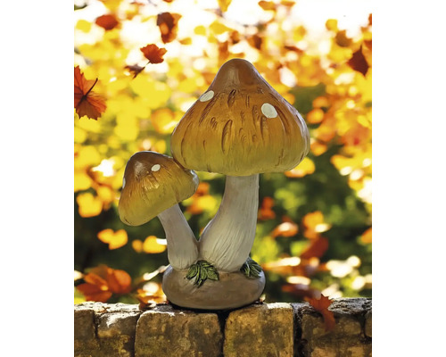 Champignon décoratif en résine synthétique pour le jardin