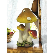 Figurine décorative de champignon en résine synthétique pour l''intérieur