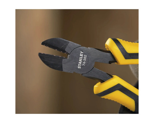 Stanley Seitenschneider mit gelbem Griff