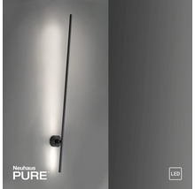 LED Wandleuchte an einer Wand