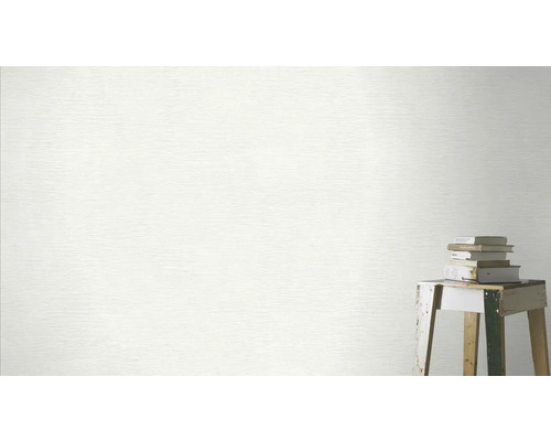 Papier peint intissé clair avec texture horizontale