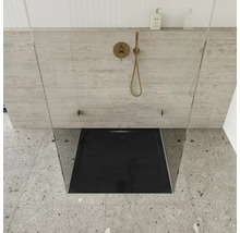 Receveur de douche KALDEWEI CAYONOPLAN 2251-1 80 x 80 x 3.2 cm noir brillant 361100010701