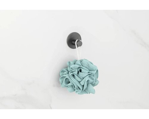 Accessoire de bain : éponge de bain sur crochet