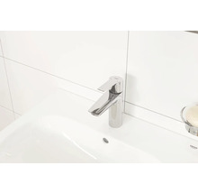 Lavabo avec robinet et logo Grohe
