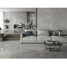 Feinsteinzeug Wand- und Bodenfliese Always Dark Pulido 120x120 cm