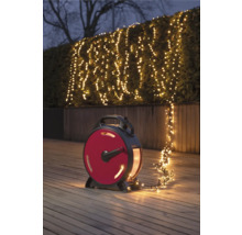 Guirlande lumineuse avec enrouleur pour la décoration extérieure