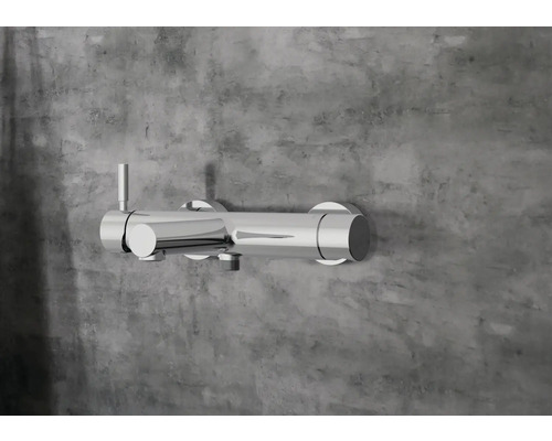 Wandarmatur aus Metall für Dusche oder Badewanne