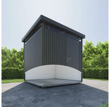 Gartenschrank mit Flachdach und Bodenplatte