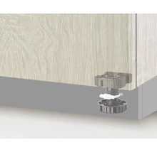 Pied de meuble sous une armoire