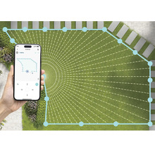 Smartphone mit App zur Gartenbewässerungssteuerung
