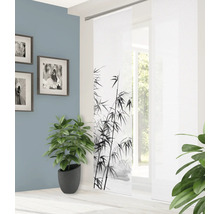 Dekoratives Schiebeelement mit Bambusmotiv für Fenstergestaltung