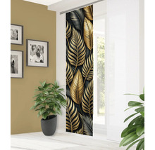 Dekoratives Schiebeelement mit Blattmuster für Fenster