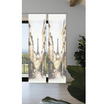 Schiebevorhänge mit Paris-Motiv und Eiffelturm