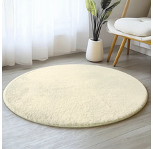 Tapis rond dans le salon