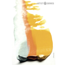 Nahaufnahme von aufgetragener Künstlerfarbe